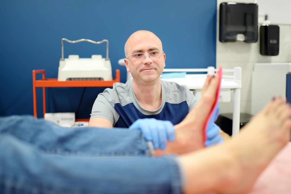 Un podologue sportif de haut niveau